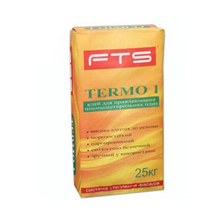 Клей FTS Termo 1 для приклеювання пінополістирольних плит