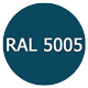 Металочерепиця в кольоровій гамі RAL 5005