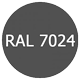 Металочерепиця в кольоровій гамі RAL 7024