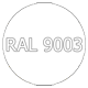 Металочерепиця в кольоровій гамі RAL 9003